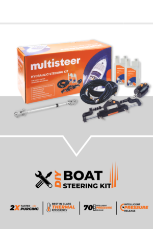 T8 Hydraulic Steering Kit for Twin Engines up to 300 HP