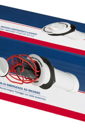 3-step emergency ladder w/ rear nut