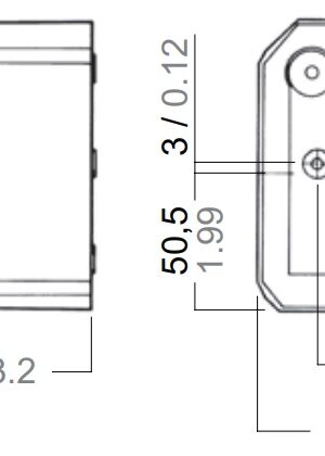 Aqua Signal Series 41-12V PORT          -White Housing Colour