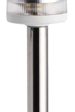 Pole Light with EVOLED 360° Light - Pull-Out Version with Wall-Mounting Stainless Steel Base