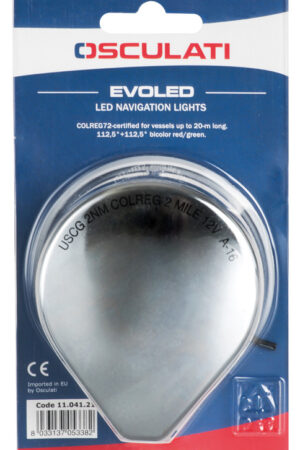 Bicolor Navigation Light Polished SS Body