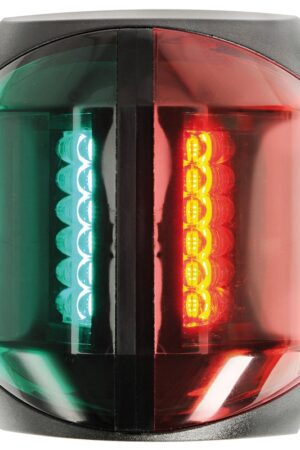 Sphera II LED Navigation Lights up to 20 m, Polycarbonate Body-Black-112,5° + 112,5° bicolour