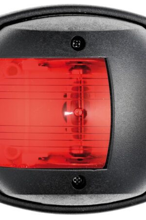 Classic 12 Navigation Lights-112,5° left red-Black