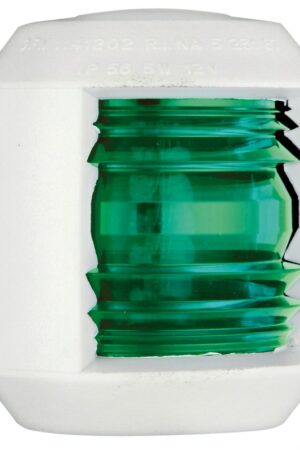 Utility Compact Navigation Lights-112,5° right green-White