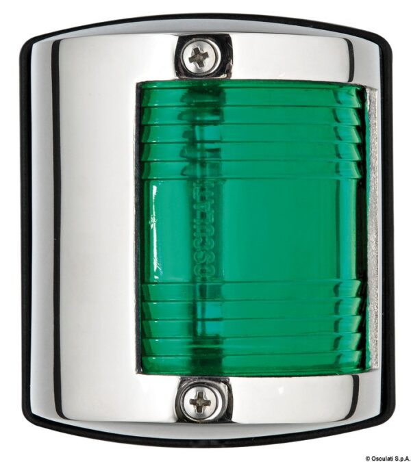 Utility 85 Navigation Lights Made of Stainless Steel-112,5° right green