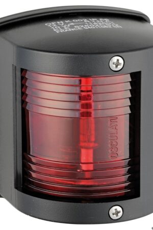 Utility 77 Navigation Lights-112,5° left red-Black