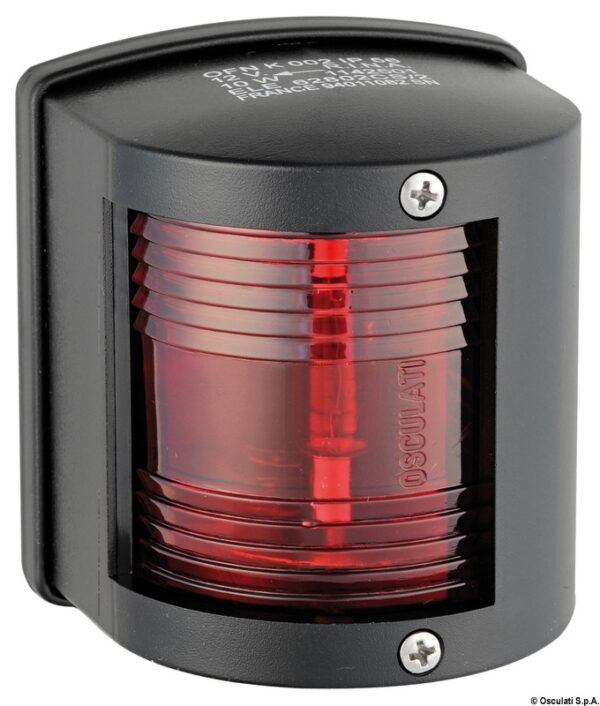 Utility 77 Navigation Lights-112,5° left red-Black