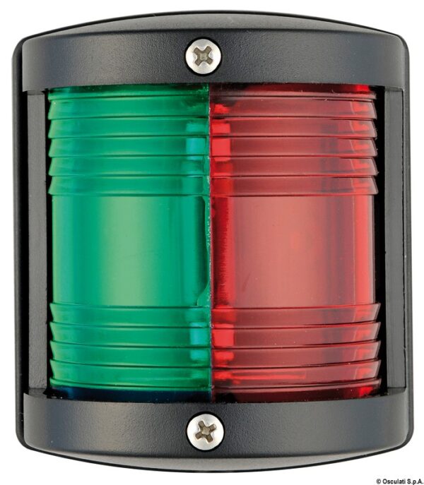 Utility 77 Navigation Lights-112,5° + 112,5° bicolour-Black