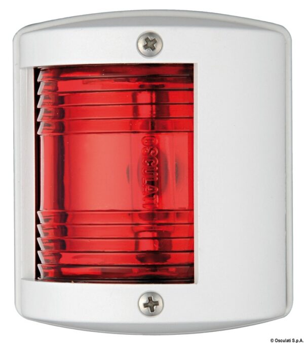 Utility 77 Navigation Lights-112,5° left red-White