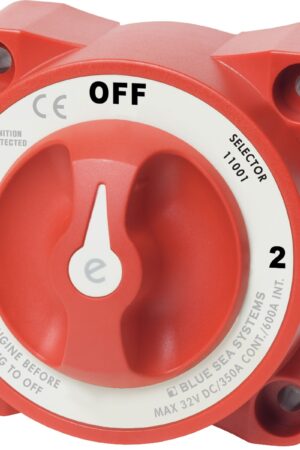 e-Series Selector 3 Position Battery Switch with AFD