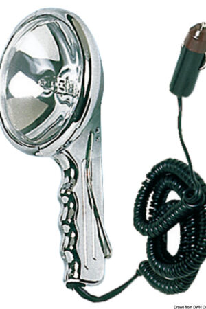 Portable Light Made of Chromed Zamak