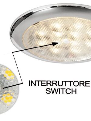 Procion AISI316 Ceiling Light-With Switch