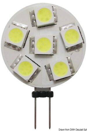 SMD LED Bulb, G4 Connection-Side-6 LED Lights