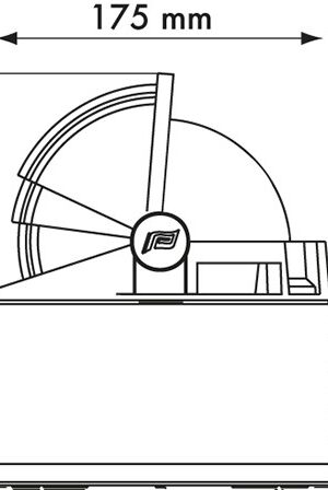 Olympic 135 Compass-White Binnacle-White (Black Card)