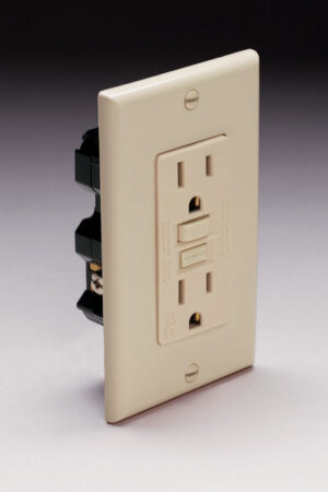 GFCI Receptacle, Ivory