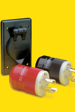 4-Wire 12/24V Trolling Motor Plug & Charging System Package