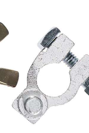 Tinned Brass Battery Terminal, Wing Nut, 5/16" & 3/8" Combo Pack