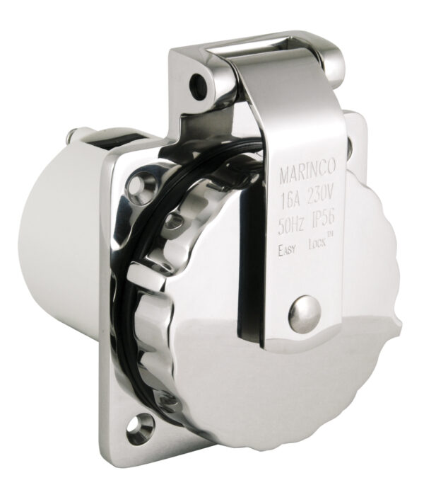 16A Easy Lock Inlet SS with Enclosure (Bulk)