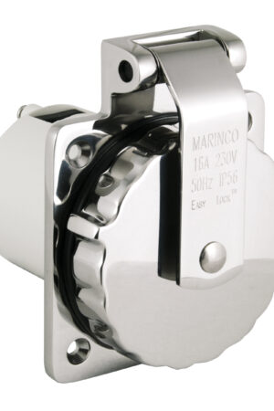 Inlet, 16A 230V, Stainless Steel