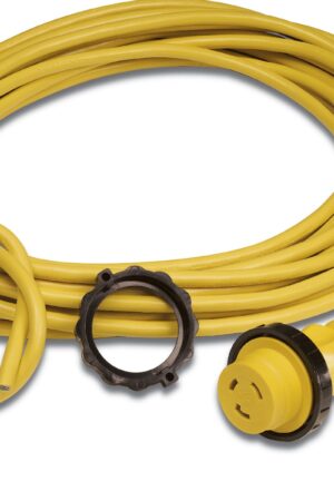 Cordset 16A 230V 50' Yellow