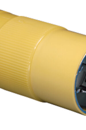 Male Plug, 50A 125/250V, Yellow