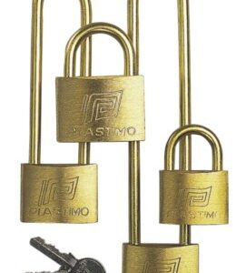 Keyed Alike Padlocks-Set of 3 padlocks using the same key.-6 mm Ø