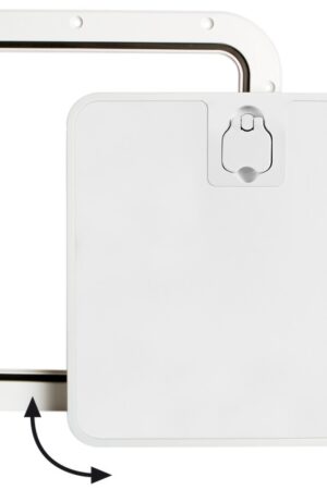 White Inspection Hatch Removable Lid 375 x 375 mm