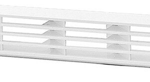 Plastic Rectangular Vents (White)-ABS