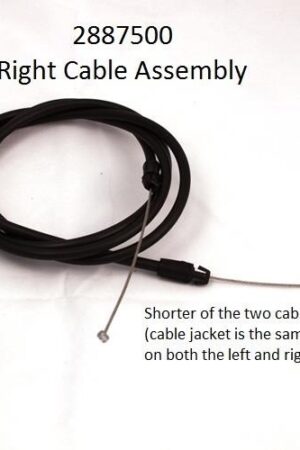 CABLE ASSY,RIGHT (5') BAGGED