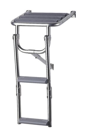 Platform + 2 Narrow Ladders