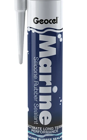 Geocel Marine Silicone Rubber Sealant 310ml Clear