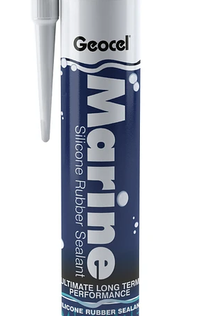 Geocel Marine Silicone Rubber Sealant 310ml White