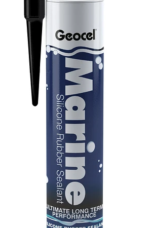 Geocel Marine Silicone Rubber Sealant 310ml Black
