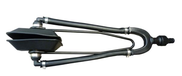 Outboard double motor flusher