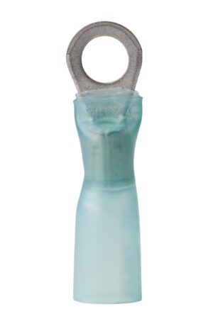 Heat Shrink Ring Terminals, x25 Pack-16/14AWG (1-2mm²)-3/16" (Ø4,8mm)