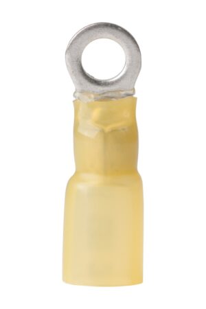 Heat Shrink Ring Terminals, x25 Pack-12/10AWG (3-5mm²)-3/16" (Ø4,8mm)