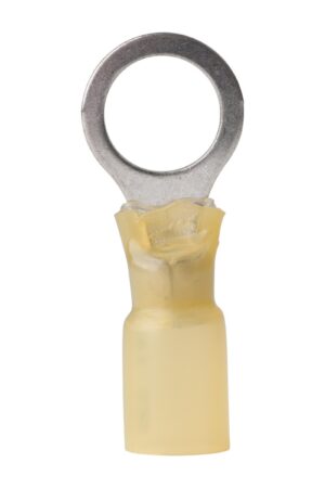 Heat Shrink Ring Terminals, x25 Pack-12/10AWG (3-5mm²)-3/8" (Ø9,5mm)