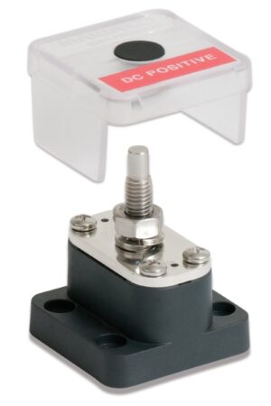 Single 8mm Insulated Stud with Power Tap Plate