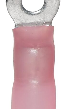 Heat Shrink Ring Terminals, x25 Pack-8AWG (8mm²)-3/16" (Ø4,8mm)