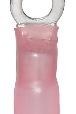 Heat Shrink Ring Terminals, x25 Pack-8AWG (8mm²)-1/4" (Ø6,4mm)