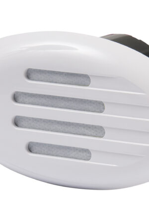 12V Electronic Horn with White Grill