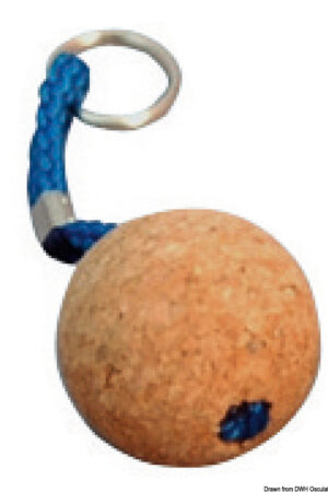 Cork Floating Key Ring-Ball Ø 50