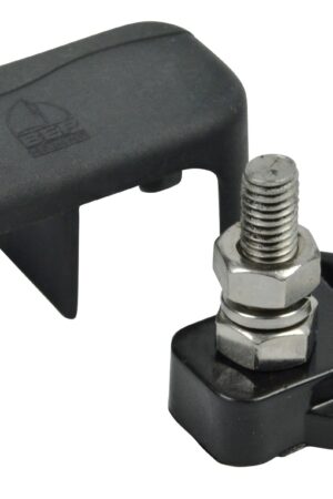 Insulated Distribution Stud, Dual 1/4" - (Black)