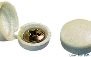 Shore Cap Under-Screw Washer White