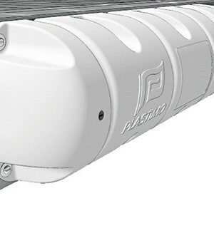 White Bumper 1/2-Ø 18 x 40 cm