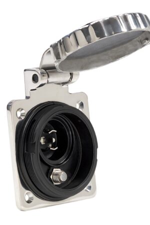 Inlet, Phone & Cable TV, Stainless Steel