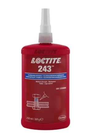LOCTITE 243 Blue Medium Strength Threadlocker 24ml