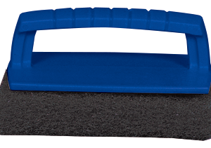Scrub Pad with Handle – Coarse (Black)