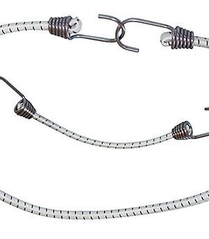 Shock Cord with St. Steel Hooks-10 mm Ø-120cm