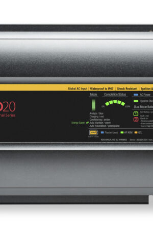 Waterproof ProSportHD Global Battery Charger-ProSportHD 20 (12V 20A 2 out)